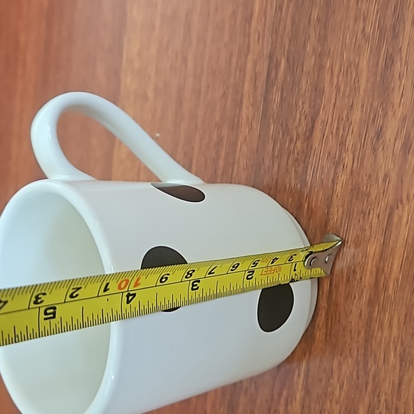 FREE W/ PURCHASE Kate Spade LENOX White Black Polka-dots Coffee Mug~ Great GIFT~ - Picture 6 of 6